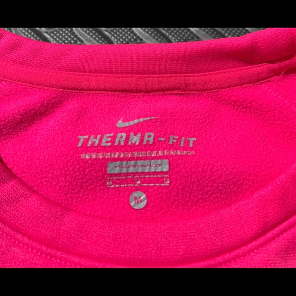 Women’s Nike Therma Fit Sweater Pink sz M - Picture 4 of 4